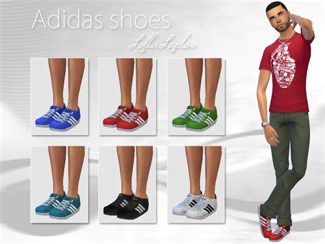 sims 4 schuhe cc adidas|sims 4 Adidas kids cc.